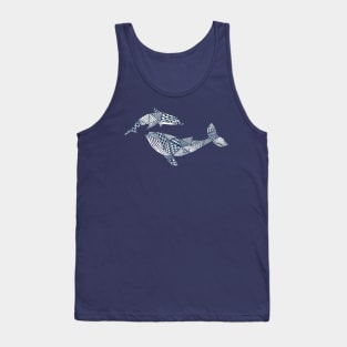 Geometric Ocean Animals Tank Top